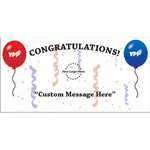 Congratulations Balloon Banner - #403370B