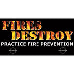 Fires Destroy Banner - #225032