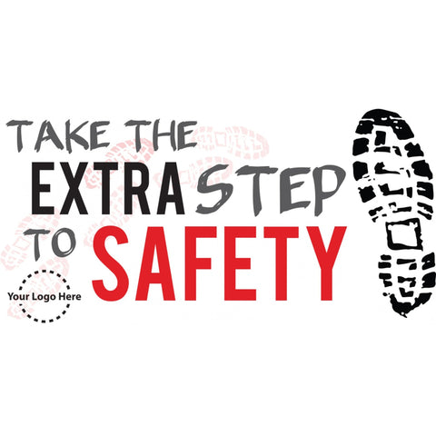 Extra Step Safety Banner - #225412