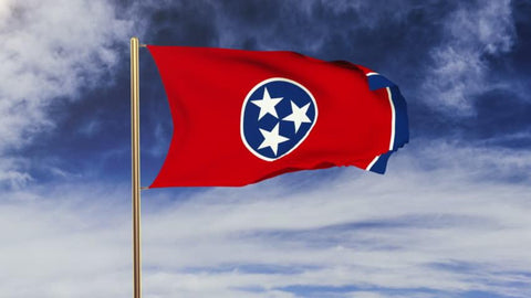 Tennessee Outdoor State Flag - #402832