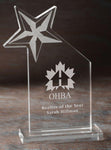 Large Liberty Star Optical Crystal Award - SKU#403519