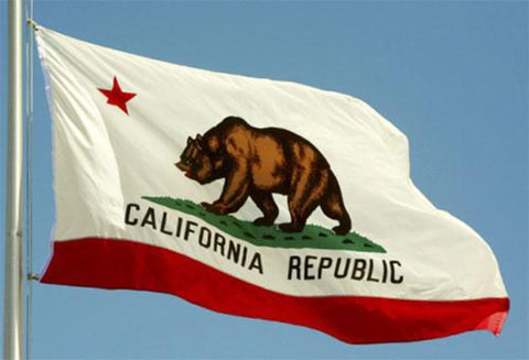 California Outdoor State Flag - #402795