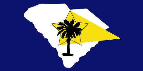 South Carolina Palmetto Star Site Banner  - #223217_SC