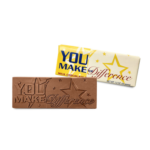 You Make the Difference Wrapper Bars (Case of 50) - #404544