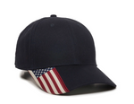 USA Flag Cap Embroidered - #401929