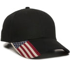 USA Flag Cap Embroidered - #401929