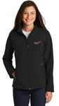 #403239  Women's Core Soft Shell Jacket- With Embroidered OSHA logo