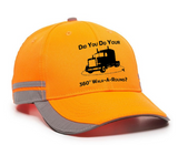 Hi-Vis Cap W/Reflective Accents - #403265