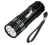 #404660 Aluminum Led Flashlight With Starp