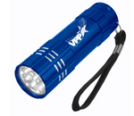 #404660 Aluminum Led Flashlight With Starp