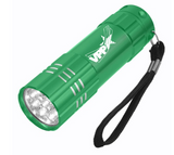 #404660 Aluminum Led Flashlight With Starp