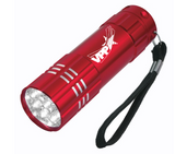 #404660 Aluminum Led Flashlight With Starp