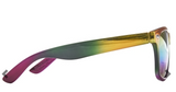 Metallic Rainbow Malibu Sunglasses- SKU#404694