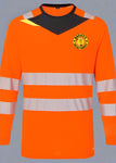 DTF Full Color Print Hi-Vis T-Shirt Long sleeve # 404882