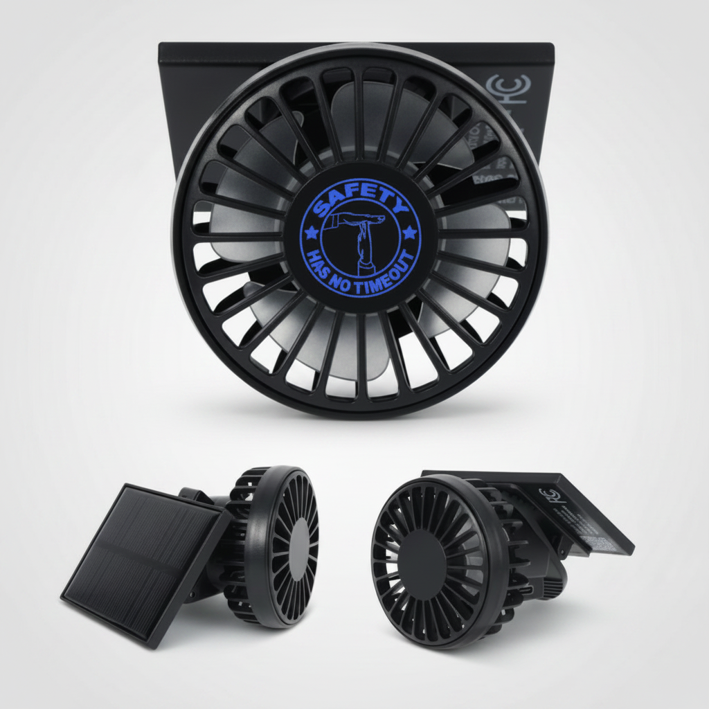 Cool Aid Solar-Powered Portable Fan Clip - #405197
