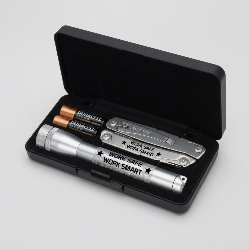 "AA" Mini Maglite with Leatherman Rev- #405256