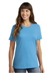 DTF Print Women's Core Cotton Tee #403496-L