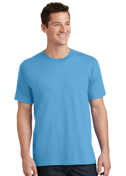 DTF Print Men's Tall Core Cotton Short Sleeve Tee#403166-L