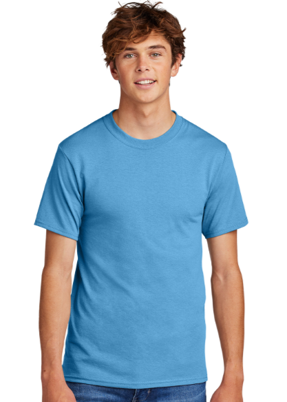 DTF Print Men's Tall Core Blend Short Sleeve Tee-Light #402175-L