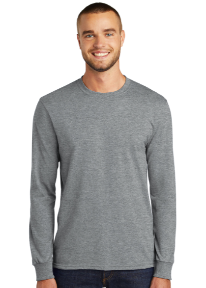 DTF Print Men's  Tall Core Blend Long Sleeve Tee-Light #404473-L