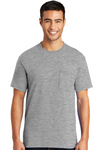 DTF Print Men's Tall Core Blend Short Sleeve Tee with Pocket-Light #401262-L