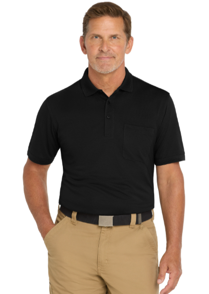Embroidered Industrial Snag-Proof Pique Pocket Polo#404775
