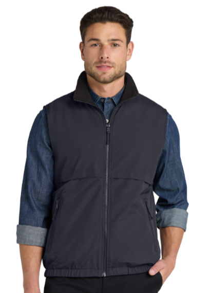 Embroidered Reversible Charger Vest  #404625