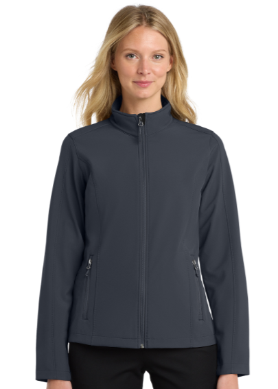 Embroidered Women's Core Soft Shell Jacket #403239