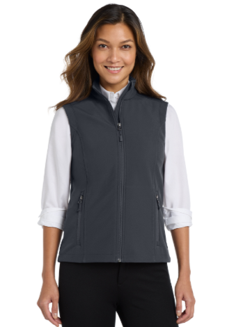Embroidered Women's Core Soft Shell Vest #404871