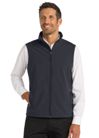 Embroidered Men's Core Soft Shell Vest #404870