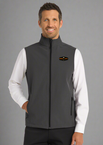 Embroidered Men's Core Soft Shell Vest #404870