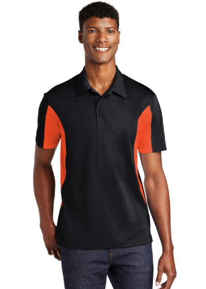 Embroidered  Side Blocked Mircropique Sport-Wick Polo#404762