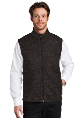 Embroidered Men's Sweater Fleece Vest #404872