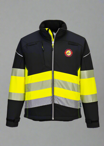Embroidered Hi-Vis PW3 Class 1 Softshell #404933