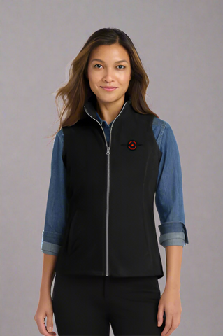 Embroidered Women's Microfleece Vest #404869