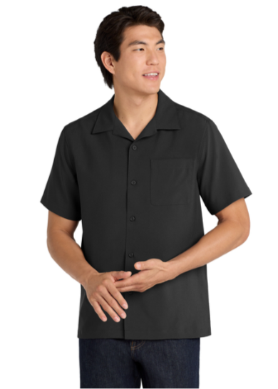 Embroidered Men's Short Sleeve Performance Staff Shirt  #404830