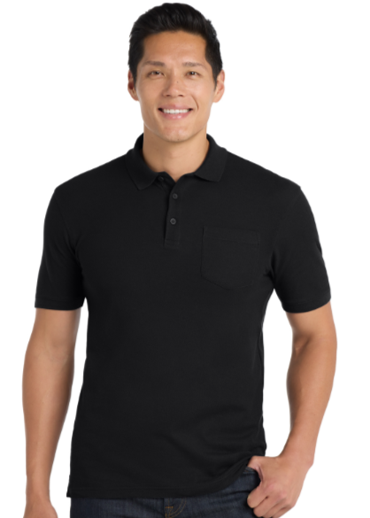 Embroidered Core Classic Pique Pocket Polo #404729