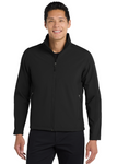 Embroidered Men's Core Soft Shell Jacket-Tall  #404840