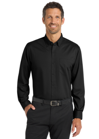 Embroidered Men's Tall SuperPro Twill Shirt  #404806