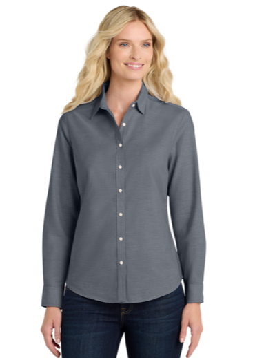 Embroidered Women's SuperPro Oxford Shirt  #404810