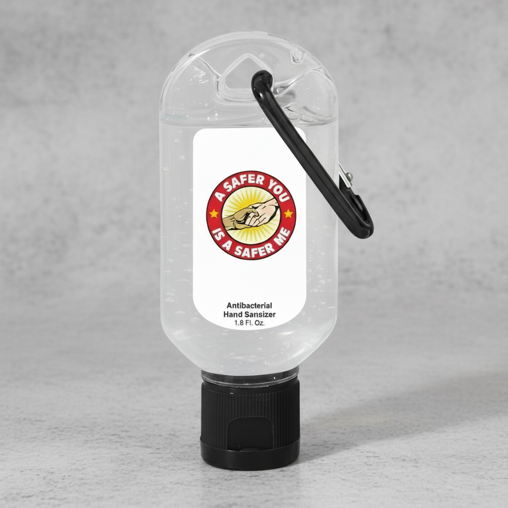 Hand Sanitizer with Carabiner - #403743