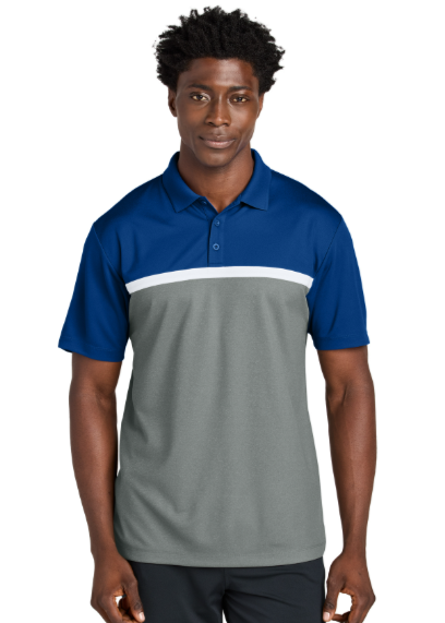 Embroidered  UV Mircropique Colorblock Polo#404757