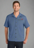 Embroidered Mens Easy Care Camp Shirt  #404829
