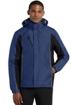 Embroidered Men's Colorblock  3-in-1 Jacket  #404861