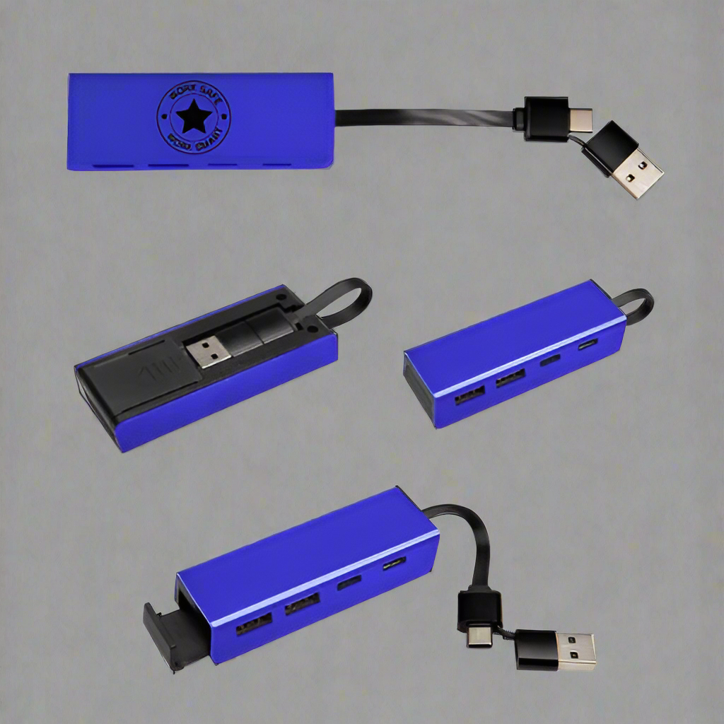 Type-C & USB With Phone Stand With Work Safe Work Smart Logo - #404973-1