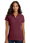Embroidered Women's Core Classic Pique Polo #404728