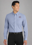 Embroidered Men's Crosshatch Easy Care Shirt  #404835