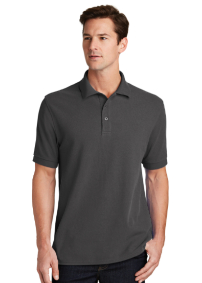 Embroidered Combed Ring Spun Pique Polo#404767