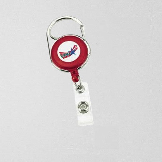 Carabiner Badge Holder w/OSHA Logo - #403007-1