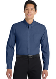 Embroidered Men's Crosshatch Easy Care Shirt  #404835